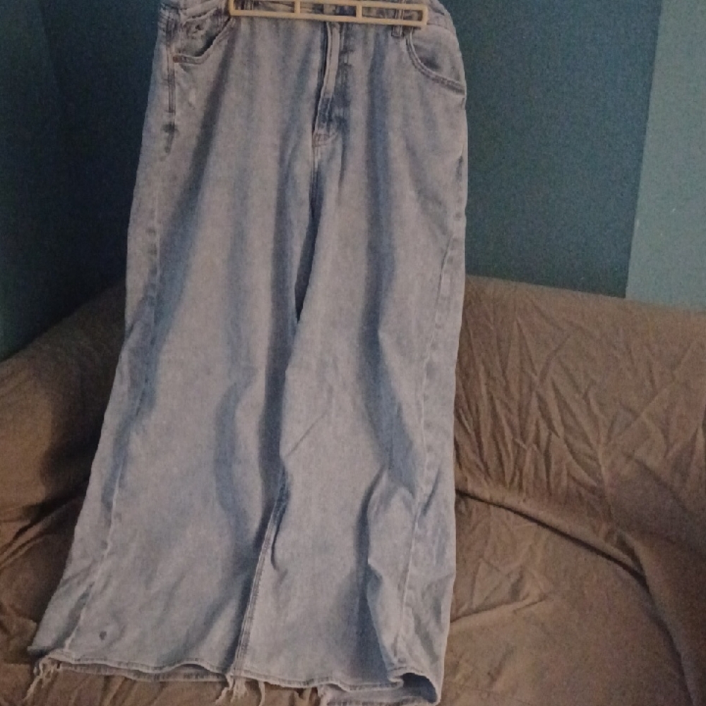 American Eagle Outfitters Light Blue Flare Jeans